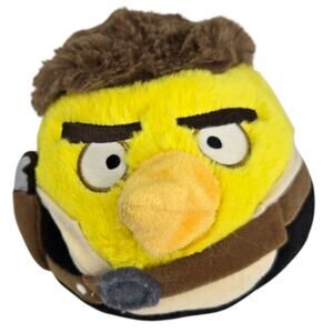 Commonwealth Toy Han Solo Angry Birds Star Wars Stuffed Animal Plush Toy 6"
